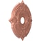 Ekena Millwork Attica PVC Medallion (Canopies up to 6 3/4"), 19"OD x 3 1/2"ID x 1"P, Metallic Champagne Pink CMP19ATFCP - alternate 4
